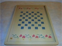 1985 Checkerboard Folk Art