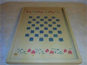 1985 Checkerboard Folk Art