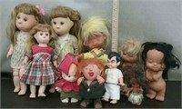 Box Assorted Dolls, 3 Pitiful Pearl, 1960's