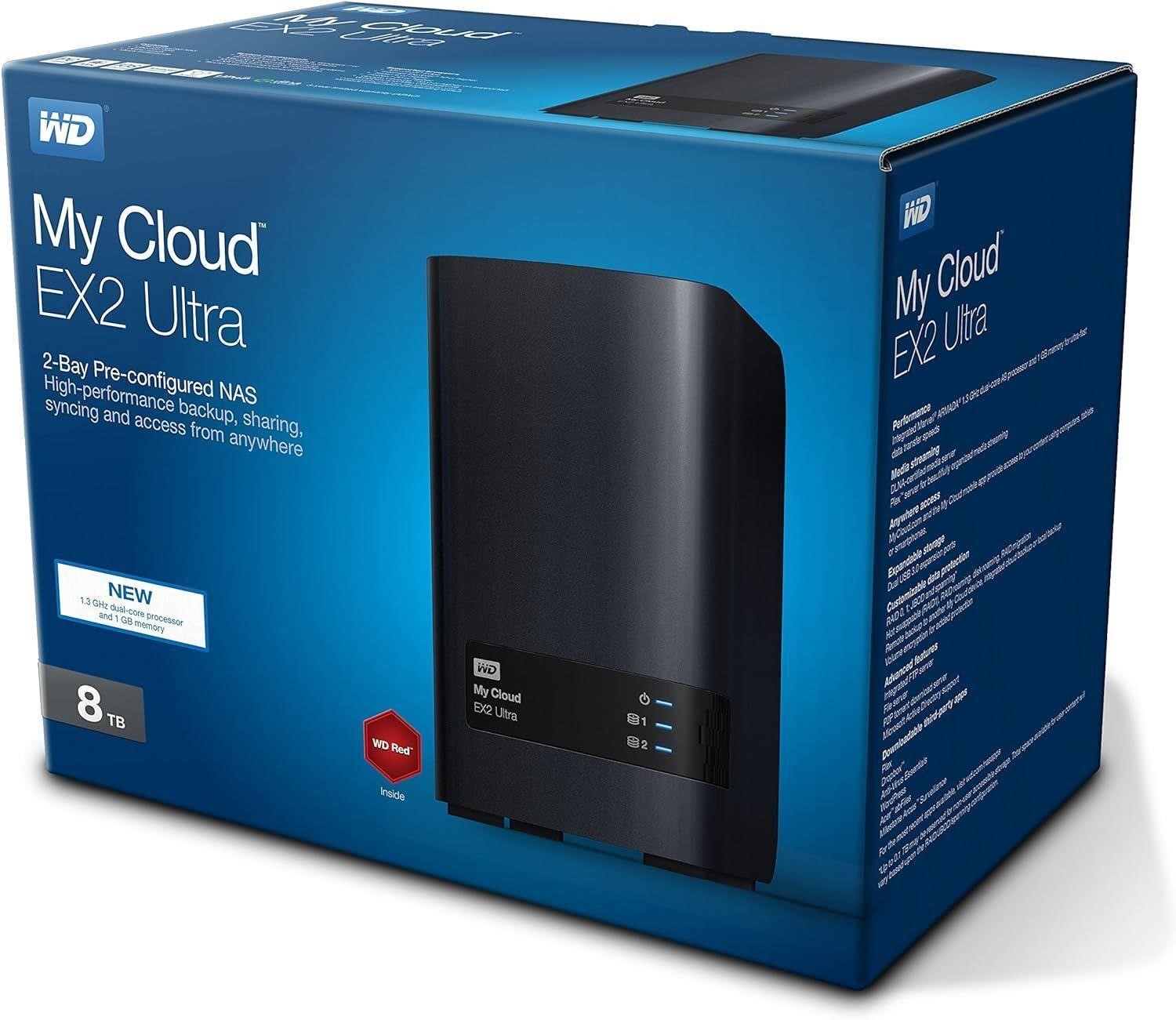 Western Digital 8TB My Cloud EX2 Ultra Network