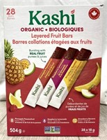 Kashi Layered Fruit Bars 28 Pack (bb 2025/02/10)