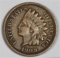 1908 s Key Date Indian head Cent