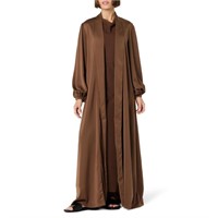 Size Small The Drop Womens Open-Front Maxi Robe