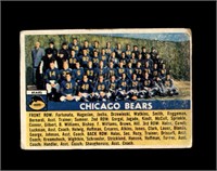 1956 Topps #119 Chicago Bears TC P/F to GD+