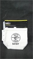 KLEIN TOOLS CANVAS TOOL BAG, NEW