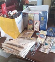 GIFT BAGS, KNITTING NEEDLES & CRAFT ITEMS