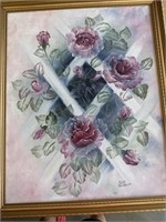ROSE-PAINTING 18X22"