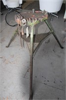 Rigid Pipe Vise Tri Stand