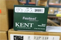 7 - Cases of Kent Fasteel 12 Ga. 2 3/4"