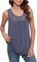 Women’ s Tank Tops Round Neck Basic Solid Color