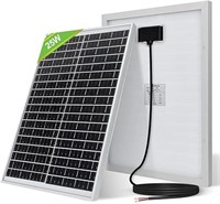 ECO-WORTHY Solar Panel 25W 12V Monocrystalline