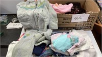 Box all miscellaneous baby clothes, different