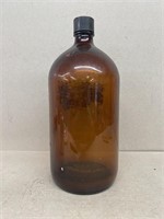 Large Brown chemical bottle