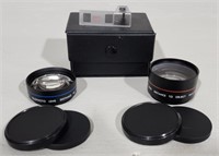 Qualide Telephoto and Wide Angle Lens Set