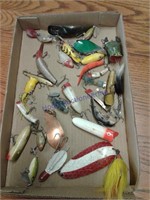 Old fishing lures
