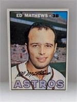 1967 Topps Ed Mathews #166