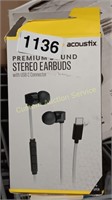 STEREO EARBUDS