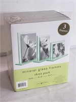 Old Town mineral glass frames sealed in original