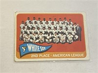 1965 Chicago White Sox Topps Baseball Team Card