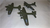 (3) B-17G Road Champs Diecast Planes