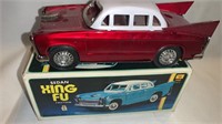 Zing Fu Sedan Friction Car Vintage Tin Toy