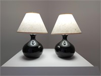Pair of Chalvignac Bulb Lamps