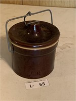 Snap Lid Stoneware Canister