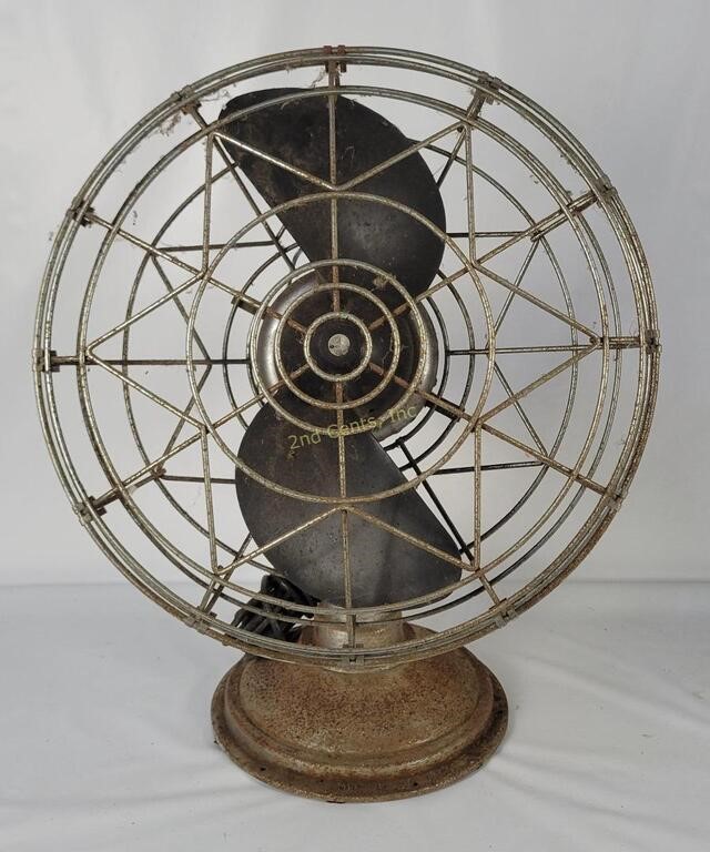 Vtg Fresh'nd Air Metal Fan