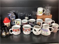 Vintage Collectible Mugs Cups