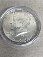 1968-S silver clad Kennedy half dollar