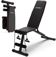 Adjustable Weight Bench, Exercise Workout Bench