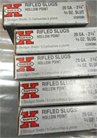25 Winchester 20 ga Rifled Slugs