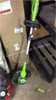 1 LOT GREENWORKS TRIMMER