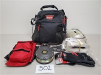 New $450+ Warn Epic Heavy-Duty Recovery Kit