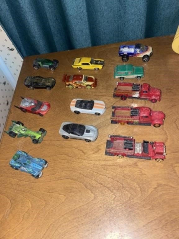 Vintage Hot Wheel Cars & Tractor