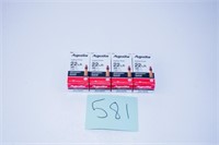 4 BOXES OF AGUILA 38GR 22LR HP (200RDS)