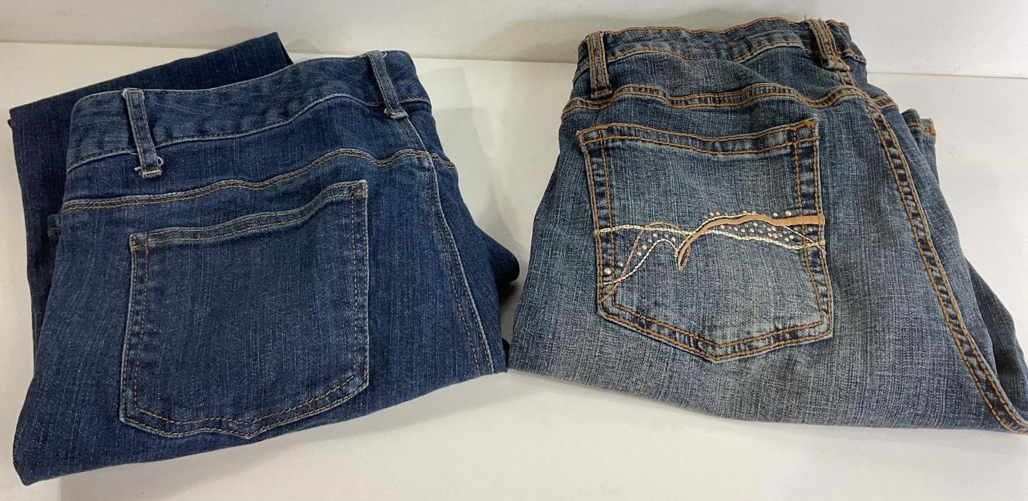 2 women’s size 10 jeans