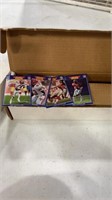 Half box of NFL player cards