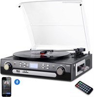 3-in-1 DIGITNOW Turntable & MP3 Player
