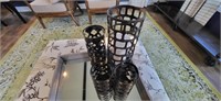 4PC CANDLE HOLDERS