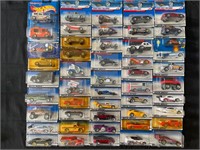 Large lot of Hot Wheels