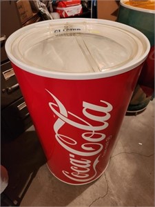 Coca Cola Cooler on Wheels- 36" x 20"
