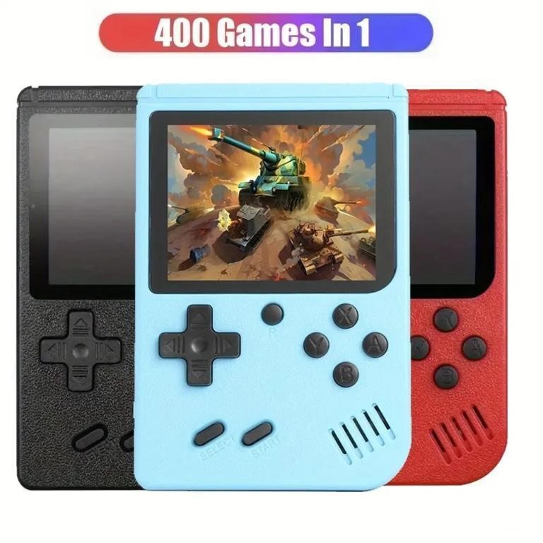 RED 400 in 1 portable video game system