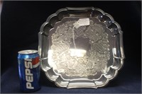 SILVERPLATED SERVING TRAY