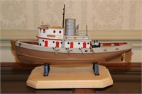 Dispatch No 9 Diesel Harbor Tug Boat Made of