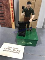 JD Commemorative Anvil bank
