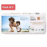 ECO by Naty Nappies: Size 5 Economy Pack of 2