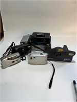lot of miscellaneous cameras