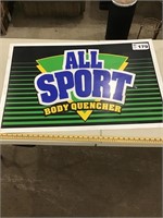 METAL ALL SPORT SIGN