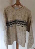 Men's Irish Wool Sweater - Classic Culture by